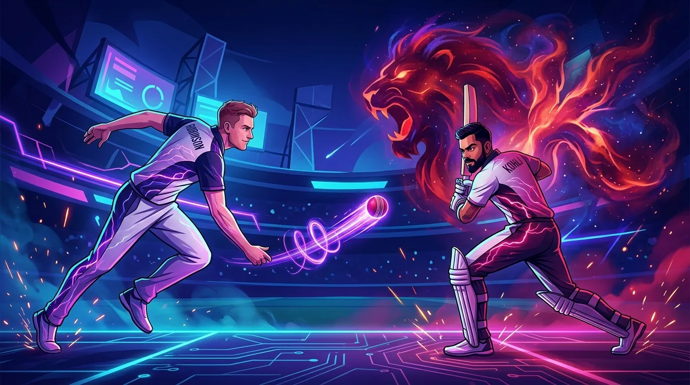 Ollie Robinson says he's excited to take on Virat Kohli's "big ego., illustrative featured image