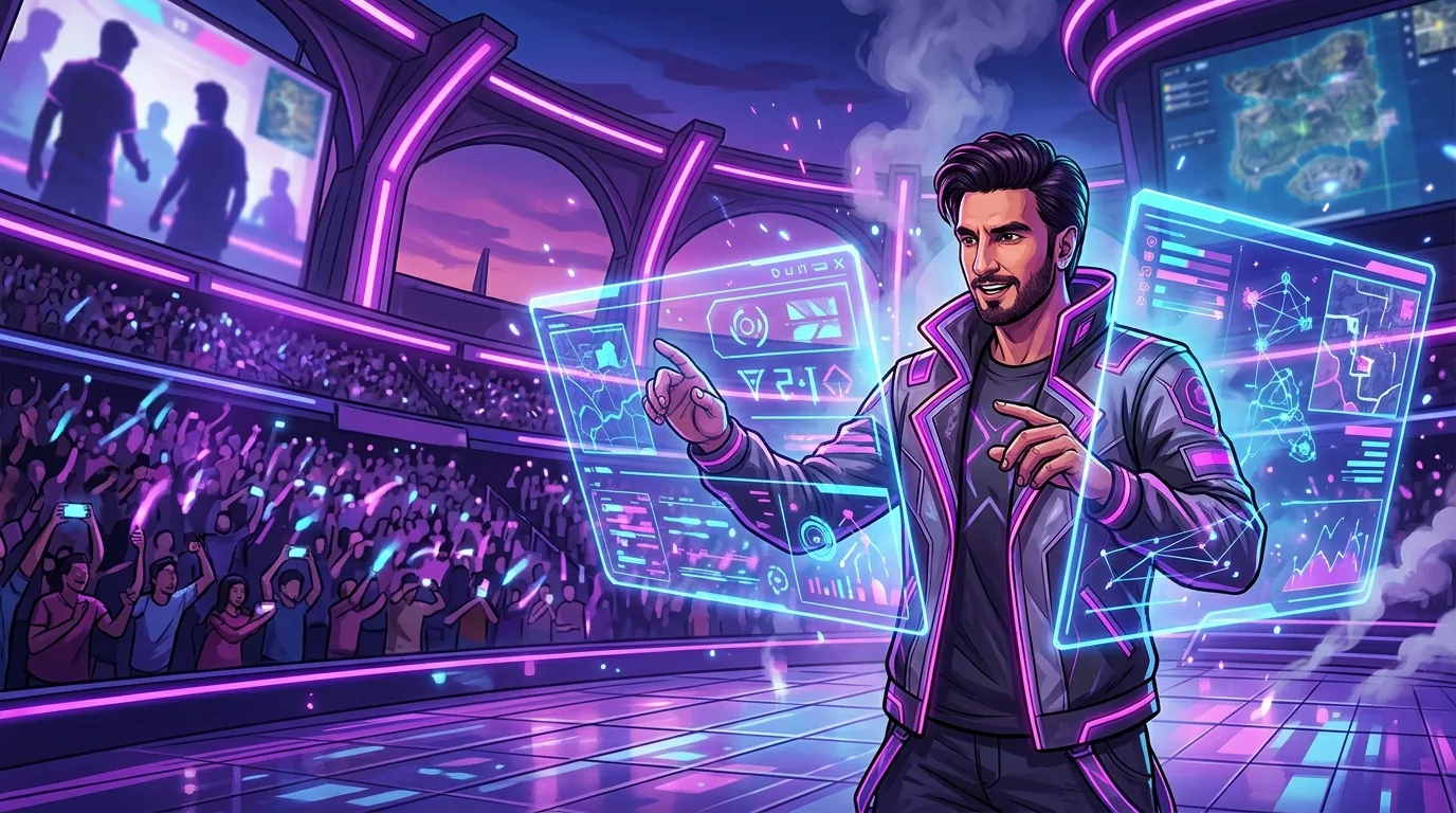 Krafton India announces Ranveer Singh as BGMI Brand Ambassador, illustrative featured image