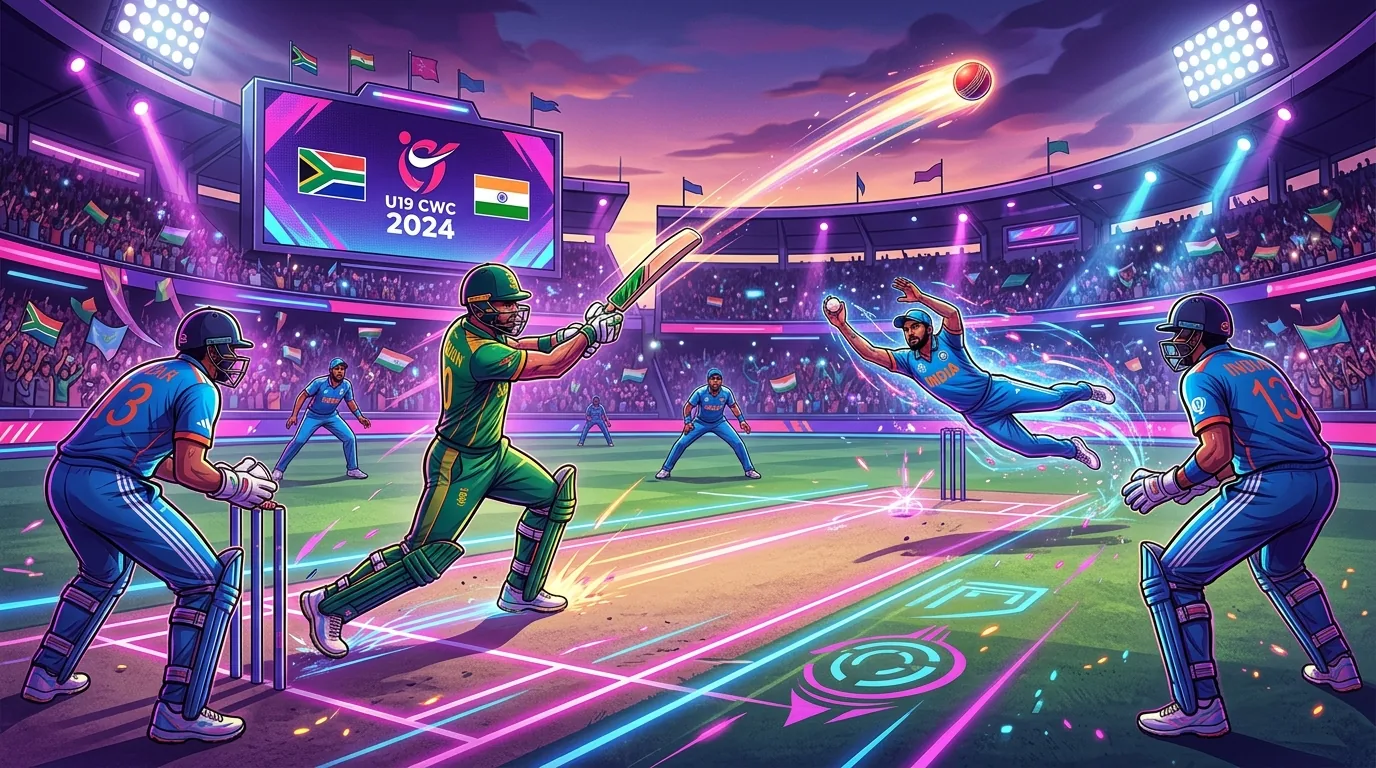 IND Vs SA ICC U19 World Cup 2024, illustrative featured image