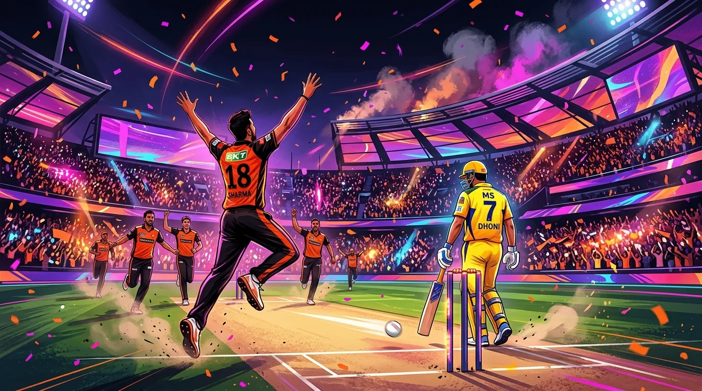 IPL 2026 SRH vs CSK: SRH Won by 10 Runs, illustrative featured image