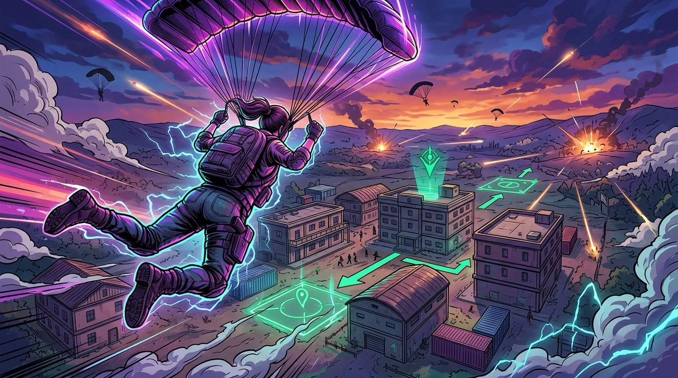 Tips to Land and Clear Flat in  BGMI, illustrative featured image