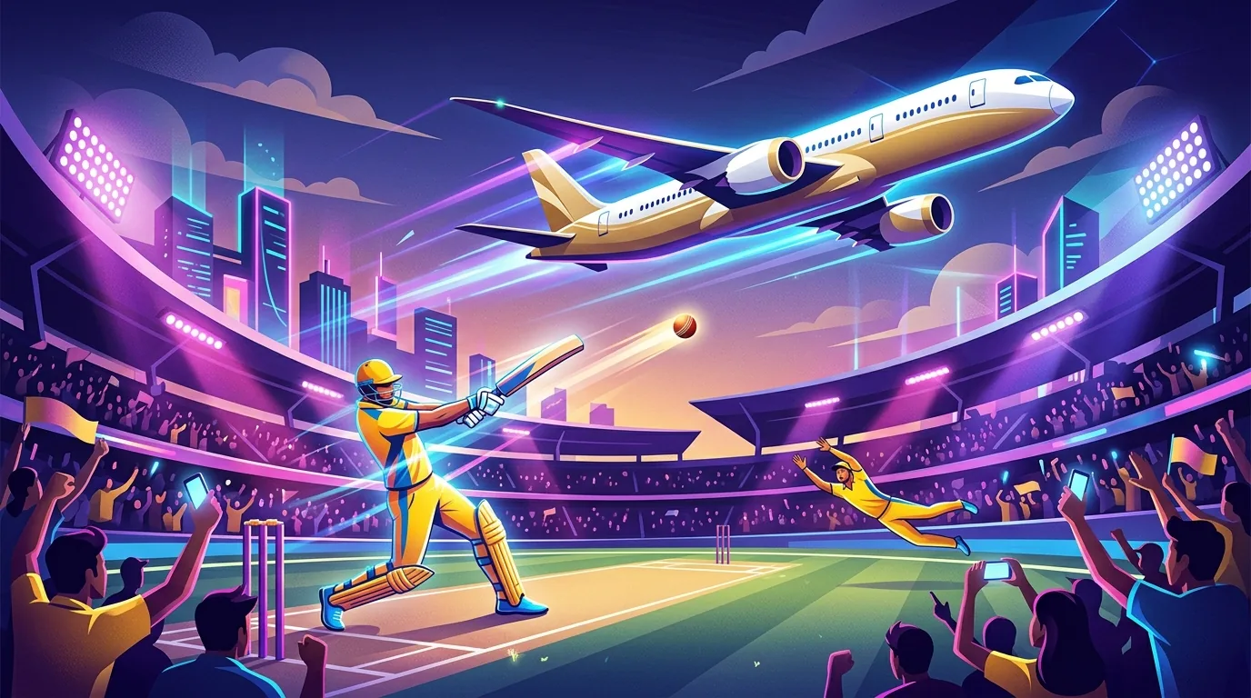 Etihad Airways to Sponsor CSK in IPL 2024, illustrative featured image