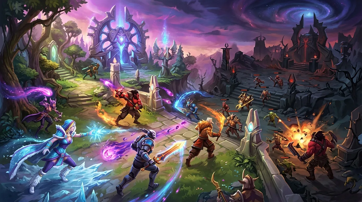 Dota2: A Beginner's Guide, illustrative featured image