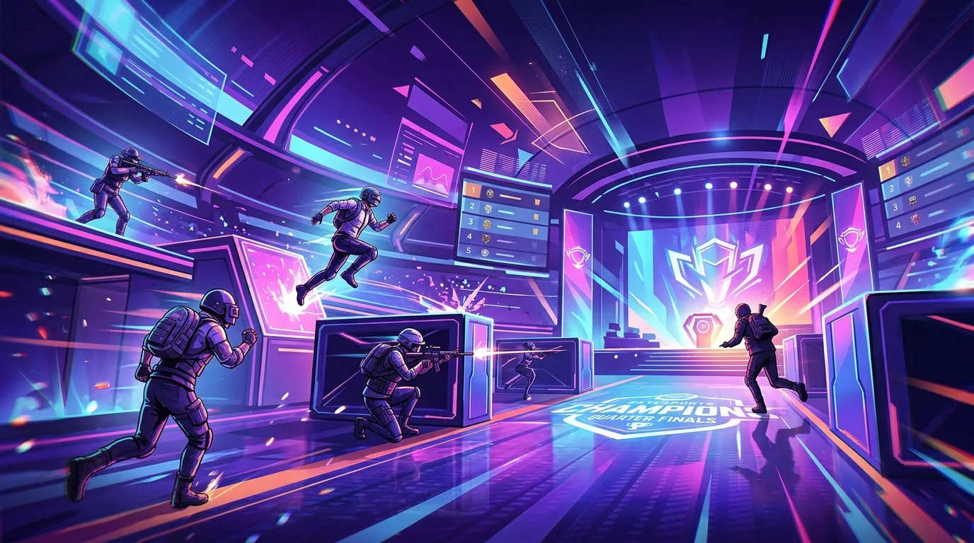 Skyesports Champions Series BGMI Quarter Finals Group A, illustrative featured image