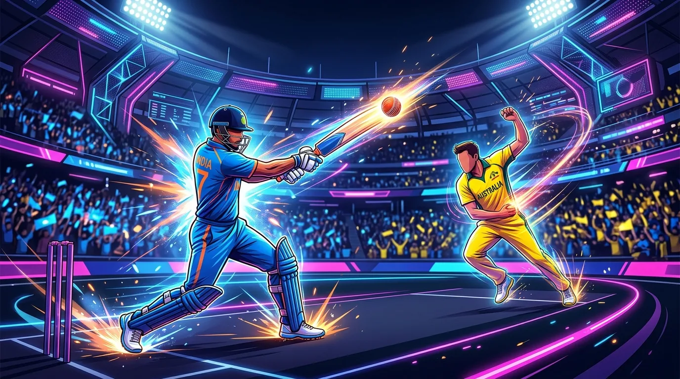India Vs Australia 2nd ODI Stats , illustrative featured image