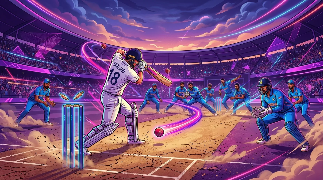 England May Surprise India With Rare Combo on Vizag’s Spin-Friendly itch, illustrative featured image