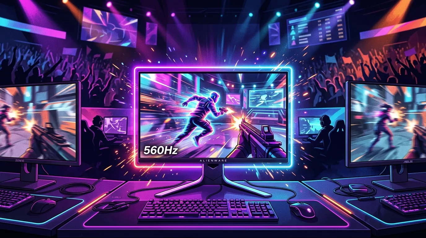 Alienware 25 vs. Other 560Hz Monitors: Is It Worth the Upgrade for Competitive Gaming? — illustrative featured image