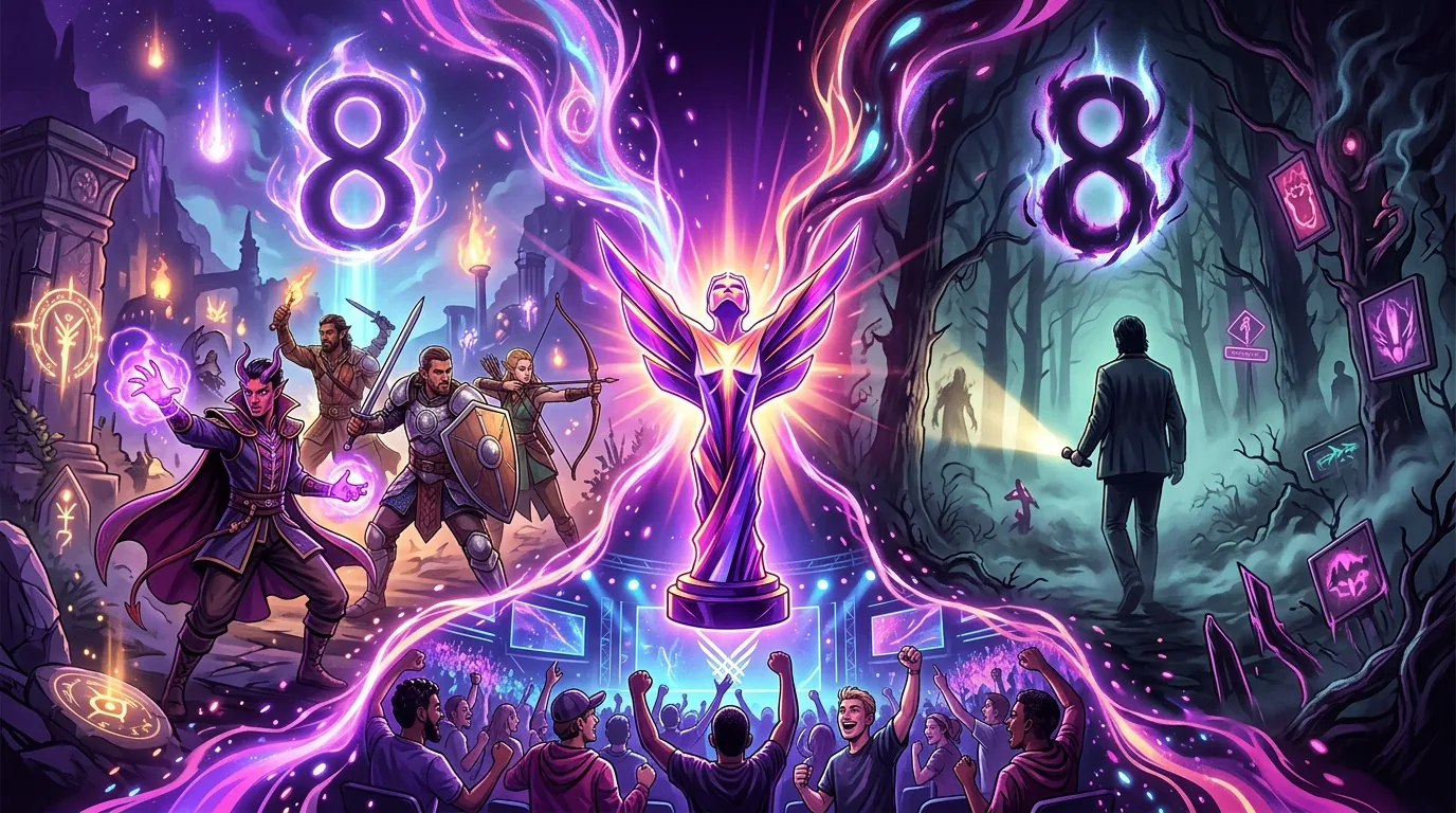 Game Awards 2023: Baldur’s Gate 3 and Alan Wake 2 Dominate Nominations with Eight Each, Full List of Nominees Revealed, illustrative featured image