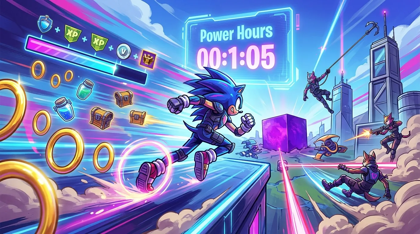 Fortnite Sonic Power Hours: How to Maximize Your Rewards — illustrative featured image