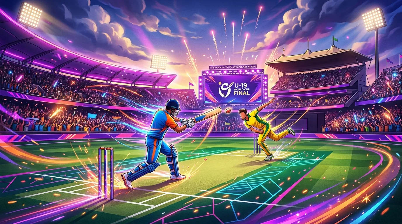 India vs Australia, ICC U-19 World Cup Final : All You Need to Know, illustrative featured image