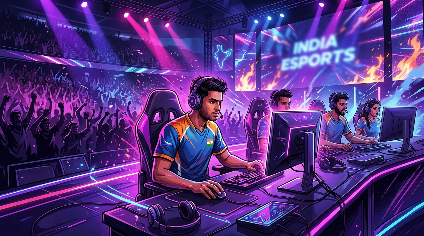 Top Esports Players in India, illustrative featured image