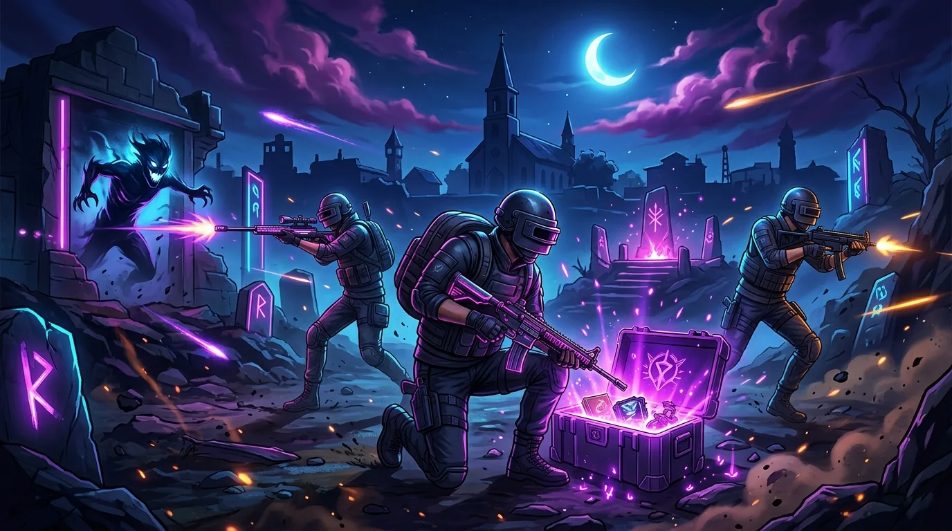 BGMI 4.6 Midnight Hunters Update: Erangel Guide, Rewards & Pro Tips — illustrative featured image