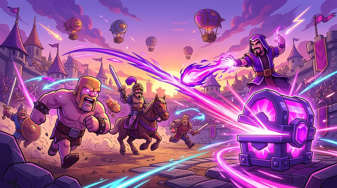Clash Royale Creator Codes Complete List for August 2023, illustrative featured image