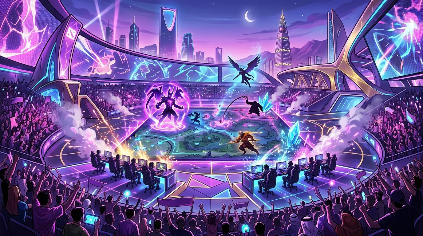 Dota 2 Riyadh Masters Will Participate in the 2024 Esports World Cup, illustrative featured image