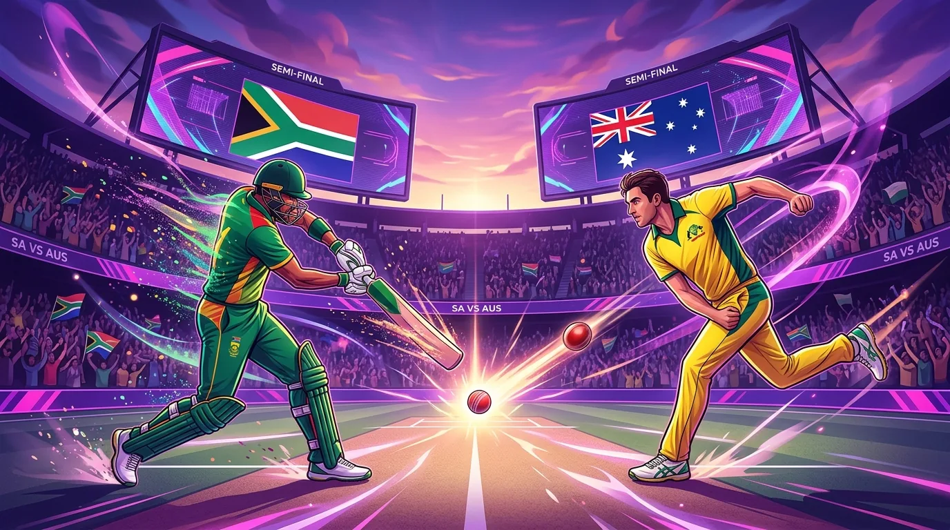 SA vs AUS : Who will win the ODI World Cup 2023/24 semi-final? Match prediction and analysis, illustrative featured image