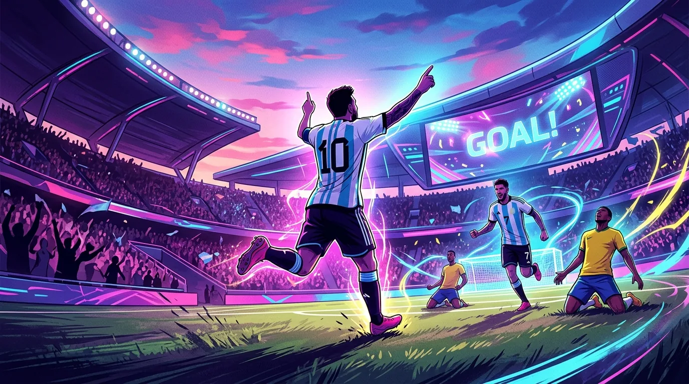 Argentina Beats Brazil 1-0 in FIFA World Cup 2026 Qualifier., illustrative featured image