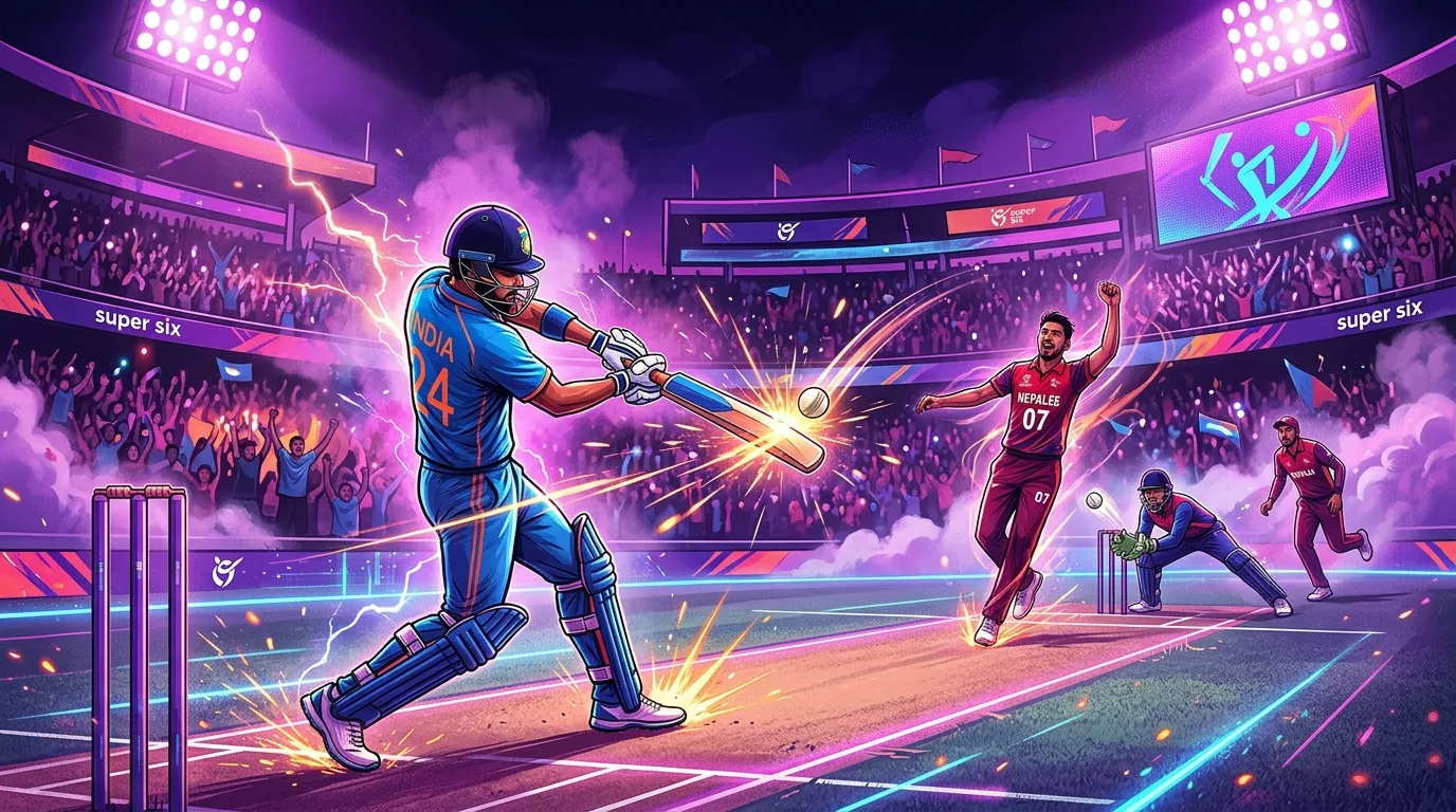 India Vs Nepal ICC U-19 World Cup Super Six, illustrative featured image