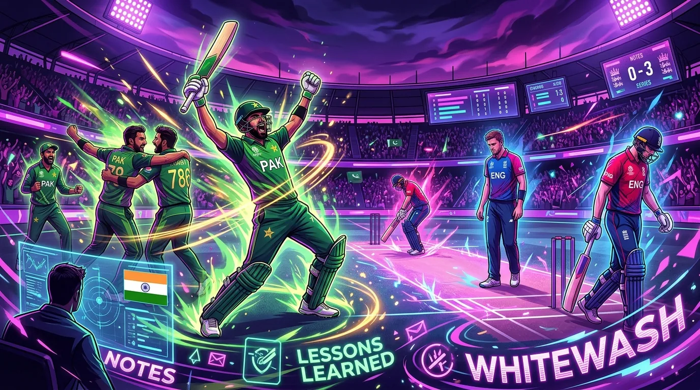 Notes India can take from Pakistan's whitewash against England, illustrative featured image