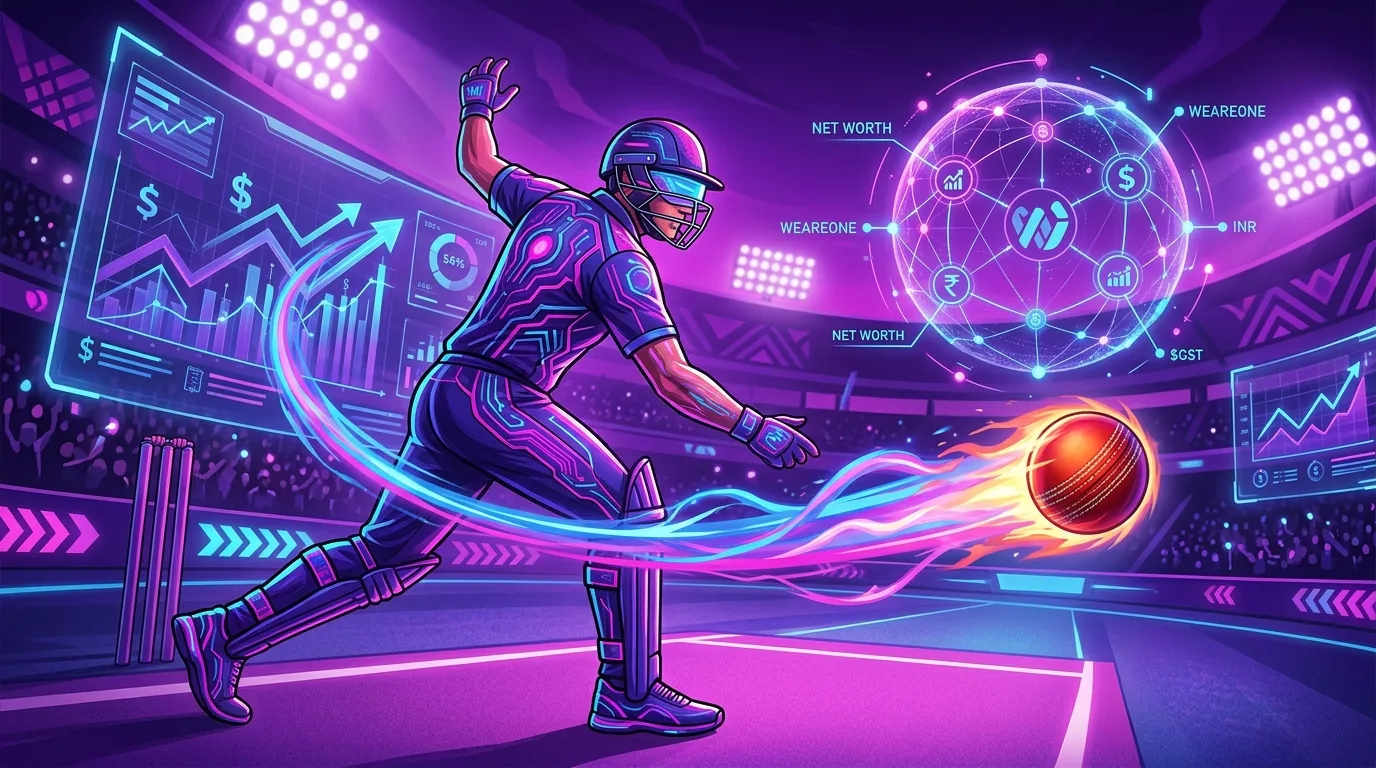 Jasprit Bumrah Net Worth: Weareone, illustrative featured image