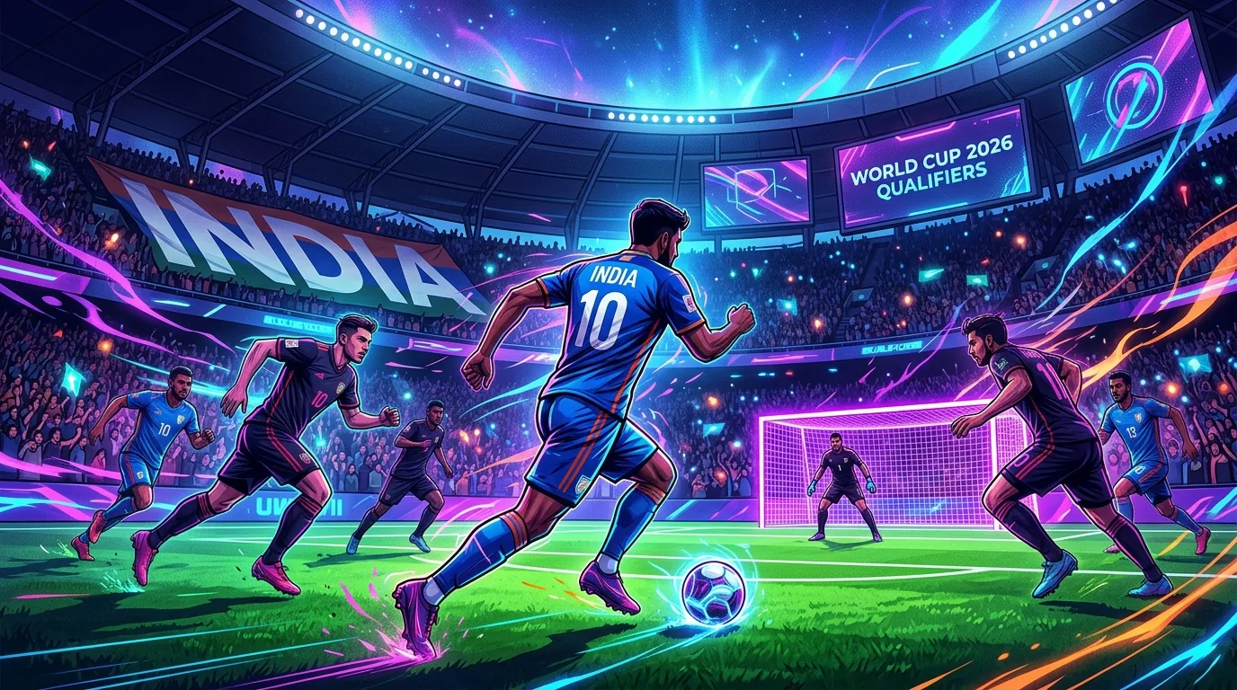 FIFA World Cup 2026 Qualifiers Schedule : Team INDIA, illustrative featured image