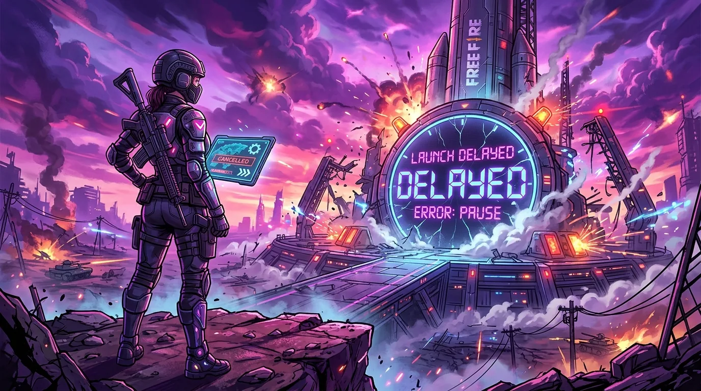 Delay in the Launch of Free Fire by Garena, illustrative featured image