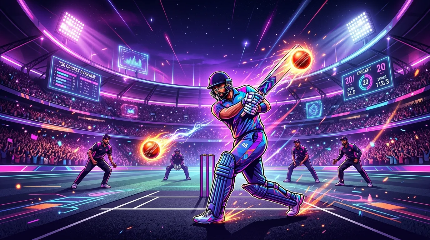 A Complete Overview of T20 Cricket, illustrative featured image
