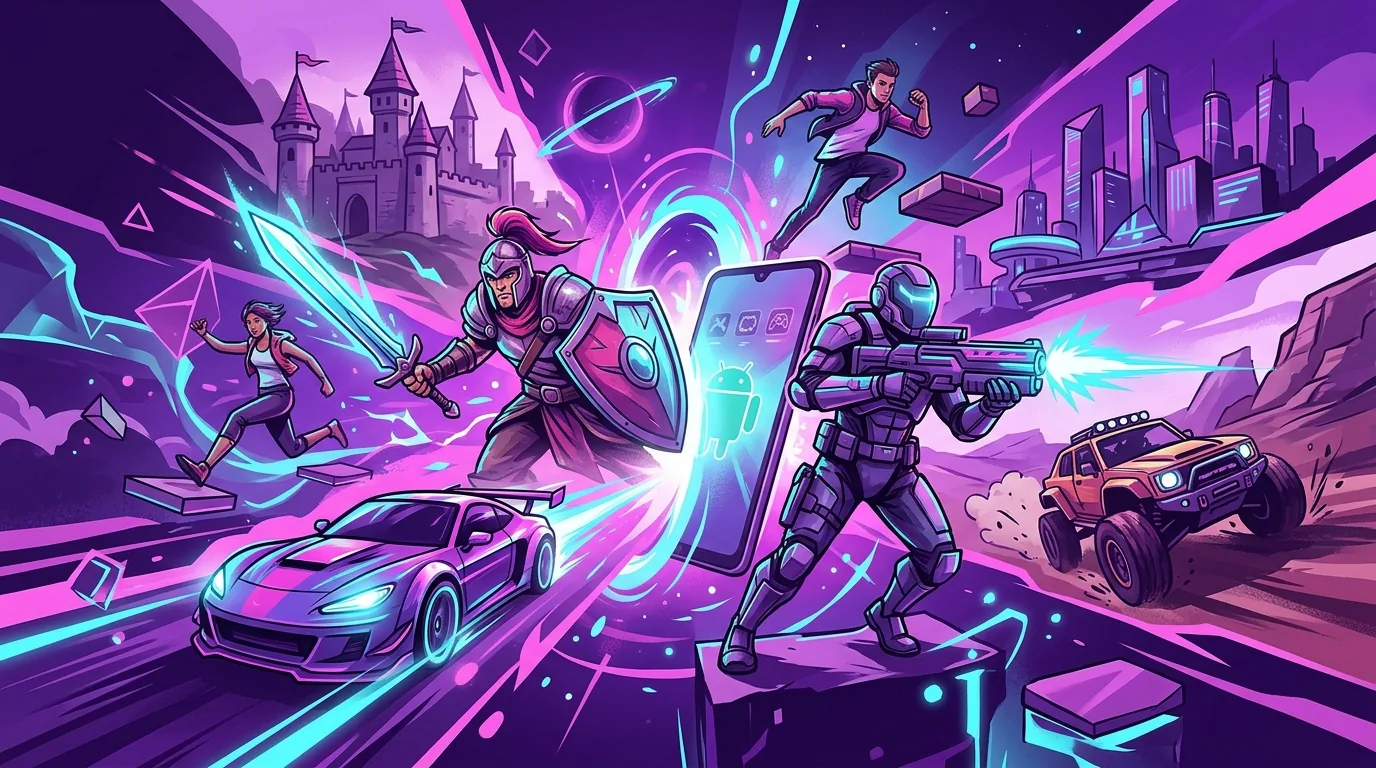 The Ultimate List of Top 10 Android Games in 2024, illustrative featured image