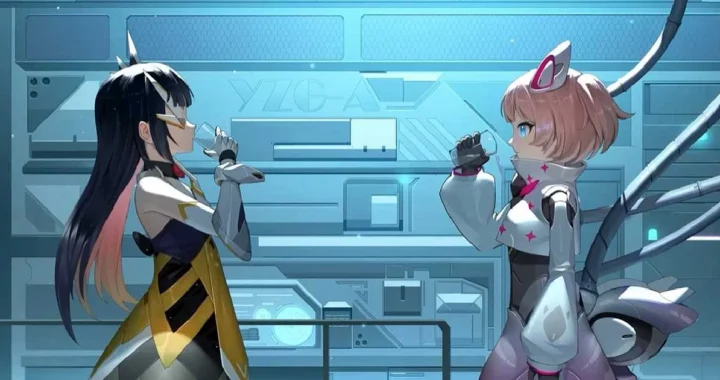 Mecha Maiden Ruby and Cyber Cherubin Angela