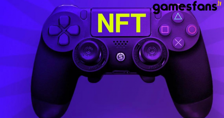 Depiction of crypto games through a gaming console