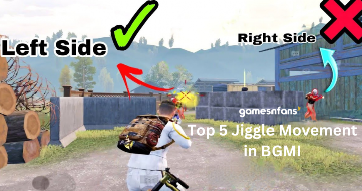 Top 5 Jiggle Movement in BGMI