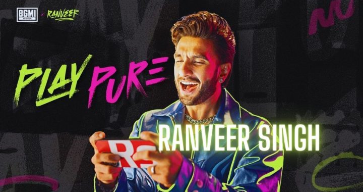 RANVEER SINGH partners with BGMI as a brand ambassdor by Krafton