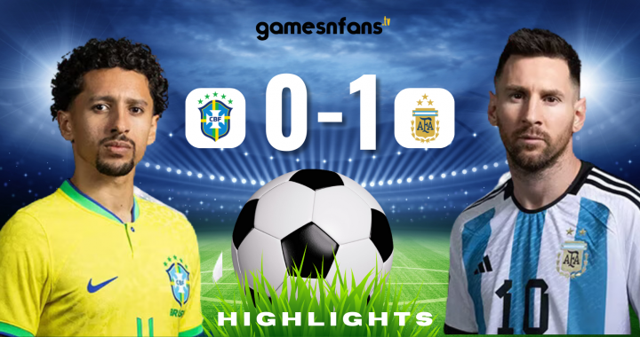 Argentina Beats Brazil 1-0 in FIFA World Cup 2026 Qualifier.