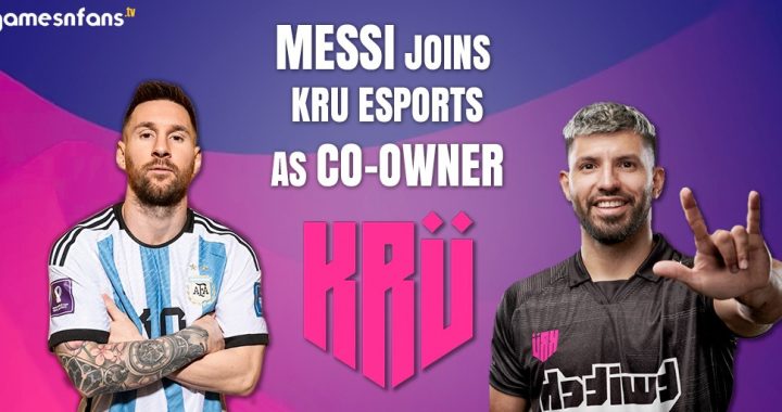 MESSI JOINS KRU ESPORTS AS CO-OWNER 2023