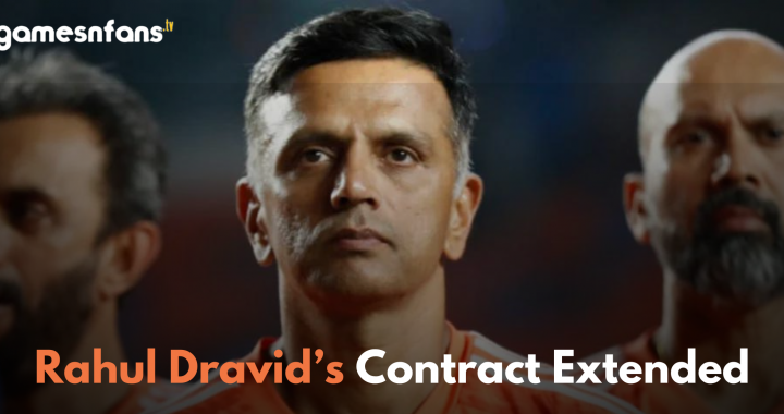 1. Rahul Dravid to Continue as India’s Head Coach as BCCI Extends Contract.