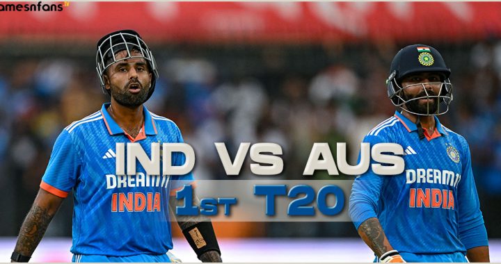 IND vs AUS 1st T20 Highlights: Suryakumar Yadav and Rinku Singh lead India to a thrilling victory.