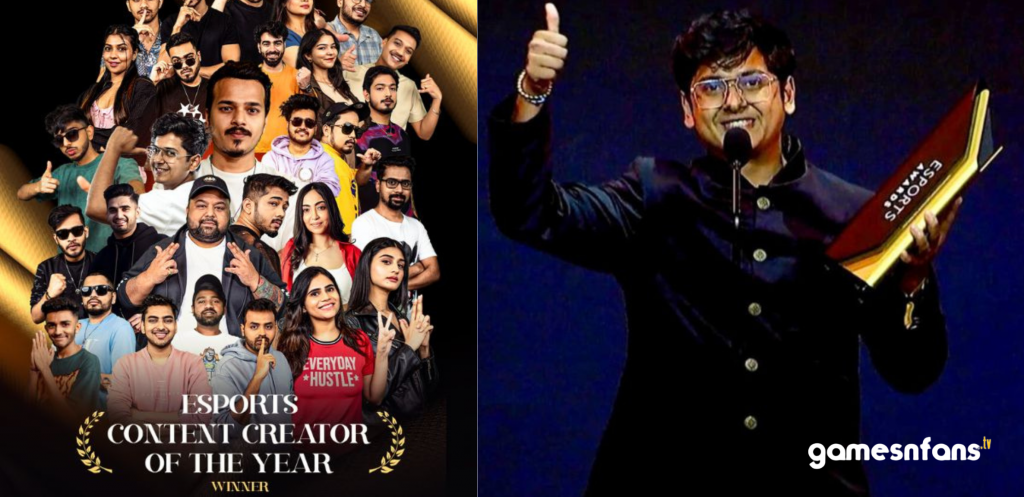 S8UL makes history with back-to-back Esports Content Creator of the Year Awards 2023