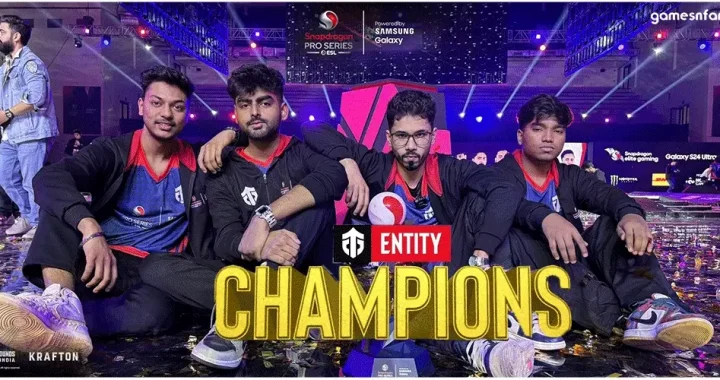 Entity Gaming wins ESL BGMI Pro Series 2024 LAN Finals