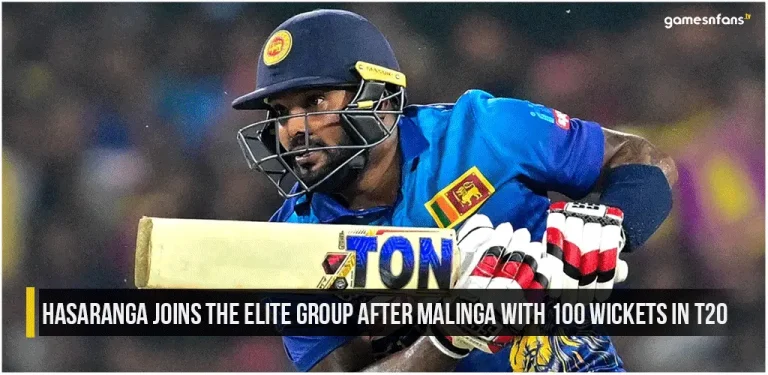 Hasaranga gets 100 wickets