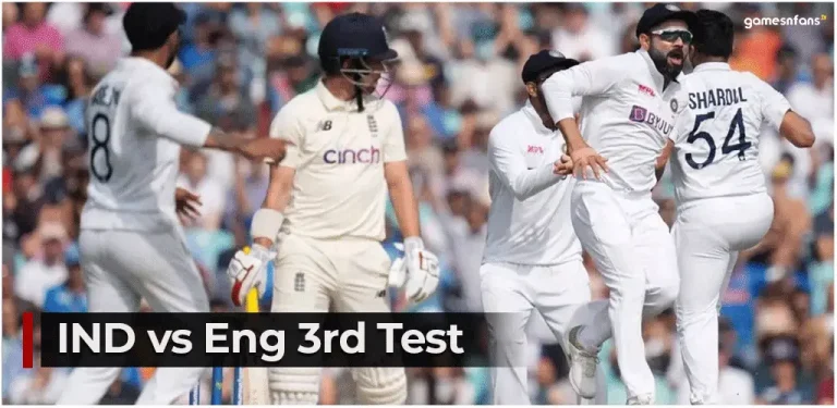 IND vs ENG 3rd Test