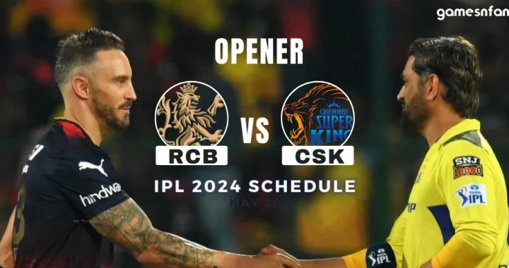 IPL 2024 starts with RCB vs CSK