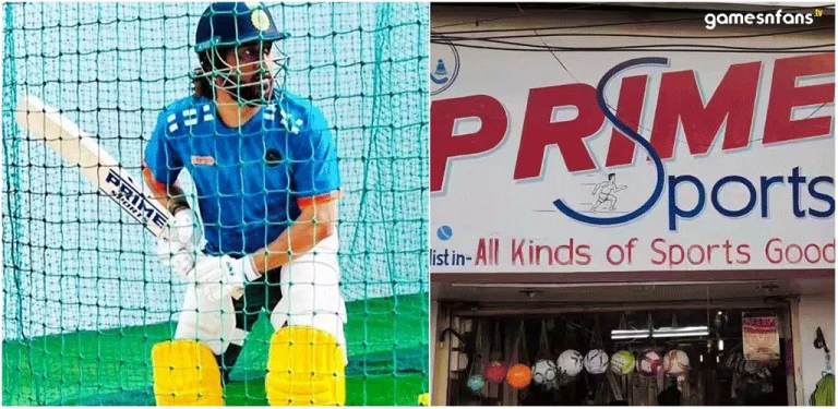 MS Dhoni Bat Sticker
