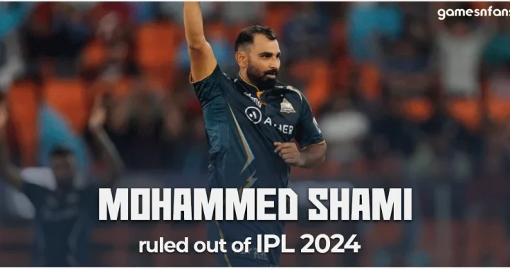 Mohammed Shami ruled out of IPL 2024