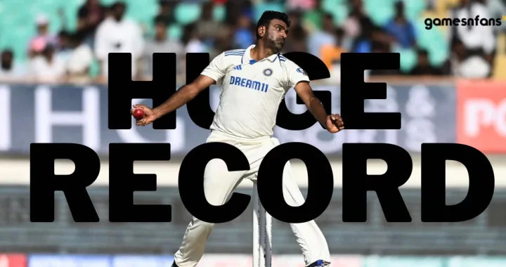 R Ashwin Make Huge Record on