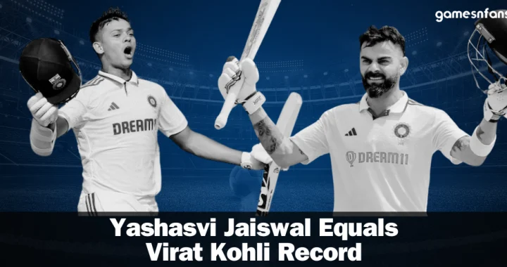 Yashasvi Jaiswal equals Virat Kohli’s record