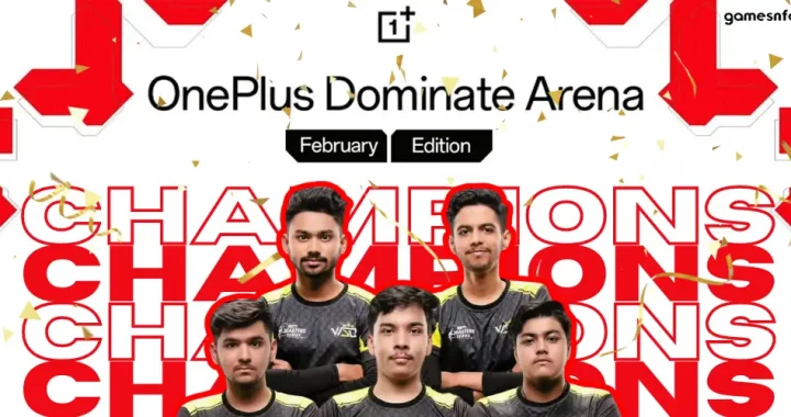 BGMI OnePlus Dominate Arena