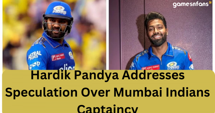 Hardik- Pandya Addresses- Speculation -Over Mumbai- Indians- Captaincy
