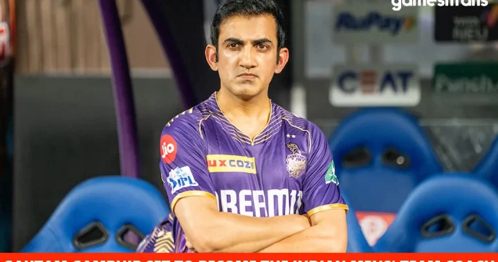 Gautam Gambhir set to become the Indian Mens' team coach 