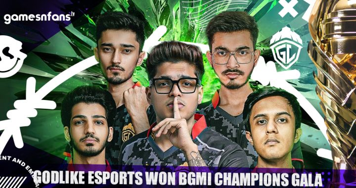 GodLike Esports won BGMI Champions Gala Season 1