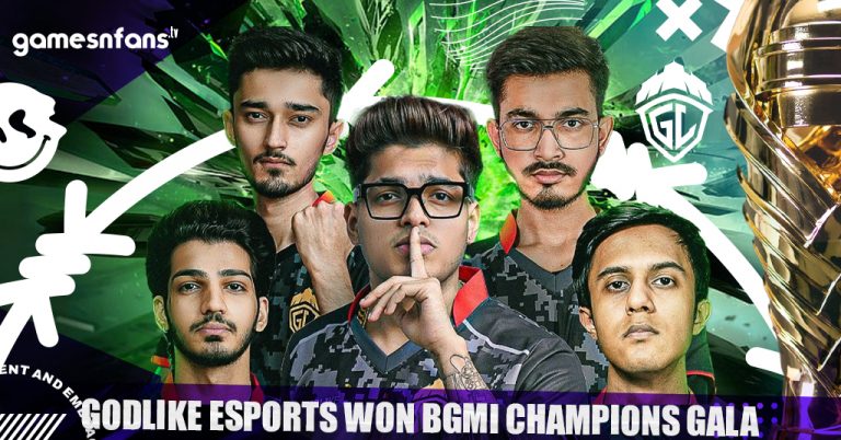 GodLike Esports won BGMI Champions Gala Season 1