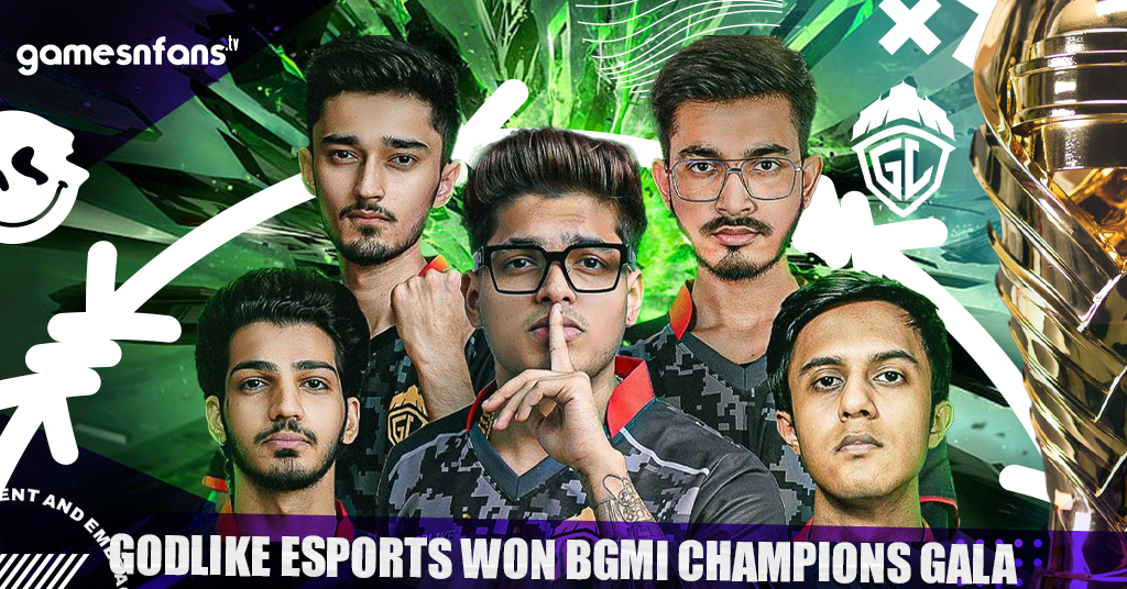 GodLike Esports won BGMI Champions Gala Season 1